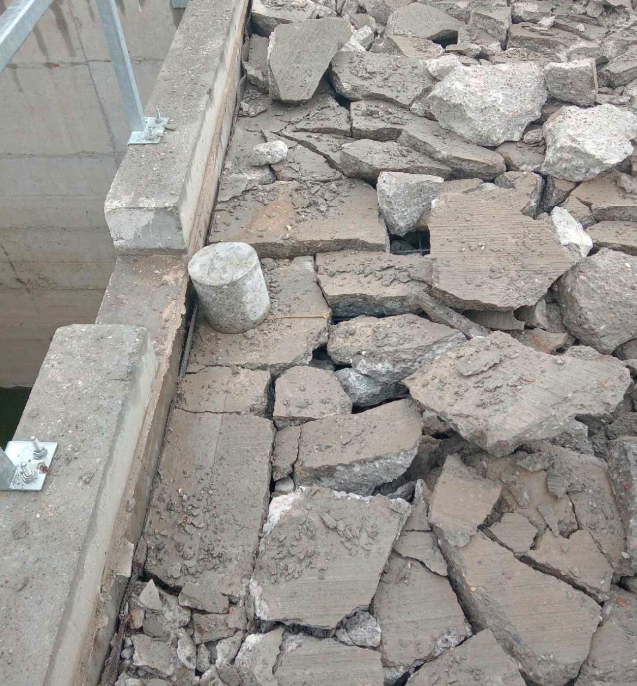 beton rusenje